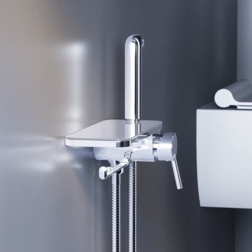 Гигиенический душ со смесителем Damixa Jupiter 773500001 хром - фото 3