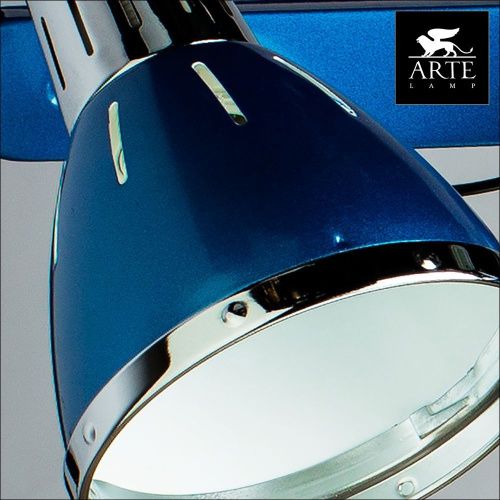Спот Arte Lamp Marted (Мартед) A2215PL-4BL - фото 2