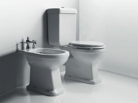 Чаша унитаза напольная Simas LO 921 bia цвет белый без бачка без сиденья каскадный смыв