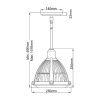 Светильник подвесной Hinkley Elroy (Елроы) QN-ELROY-BN