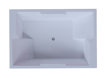 Ванна акриловая Aquatek Дорадо DOR190-0000002 190х130 пристенная прямоугольная с каркасом без ручек Ванна акриловая Aquatek Дорадо DOR190-0000002 190х130 пристенная прямоугольная с каркасом без ручек