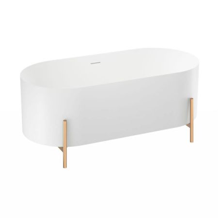 Ванна акриловая Wellsee FR.Euphoria 2.0 235501002 170х75 отдельностоящая овальная с ножками