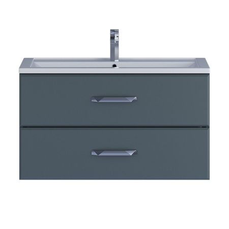 Тумба под раковину Uperwood Foster 291020523 90х50 подвесная цвет серый