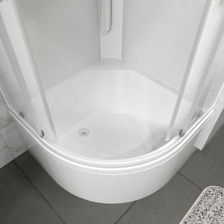 Душевая кабина Тритон Лайт Щ0000061838 90х90 четверть круга с крышей ориентация универсальная