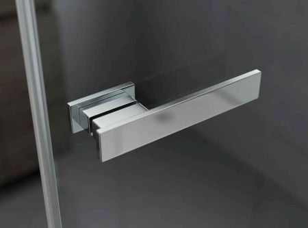 Душевой уголок Ambassador Abner 10011101R 90х90 стекло прозрачное профиль хром без поддона