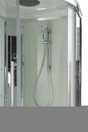 Душевая кабина AvaCan EM EM5010T 100х100 четверть круга с крышей ориентация универсальная