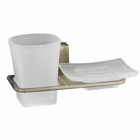 Стакан с мыльницей WasserKRAFT 5226