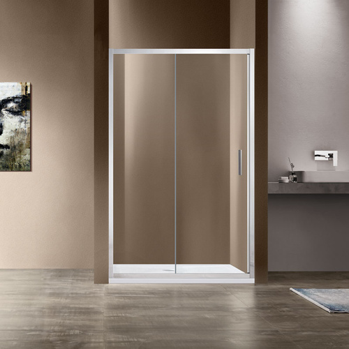 Душевая дверь Vincea Garda VDS-1G140CL 140х190 стекло прозрачное профиль хром глянцевый