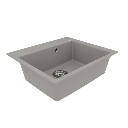 Кухонная мойка LeMark Hanka 570 9910015 55х50 цвет серый поверхность матовая