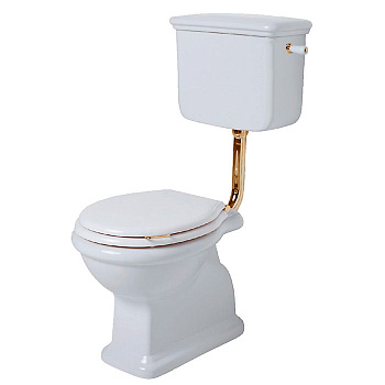 Низкая труба с механизмом слива Simas D11oro