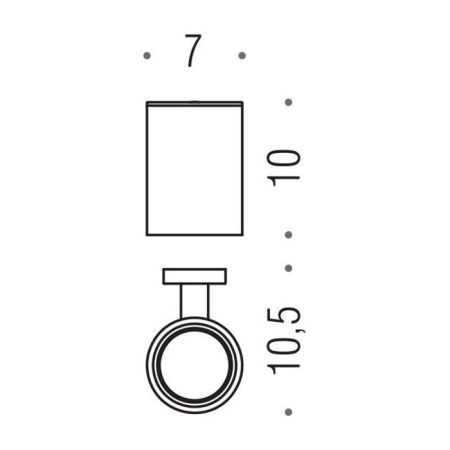 Стакан Colombo Plus W4902.NM
