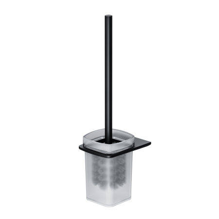 Унитаз подвесной Am.Pm Spirit V2.0 CK70H1103B черный матовый с сиденьем микролифт безободковый каскадный смыв