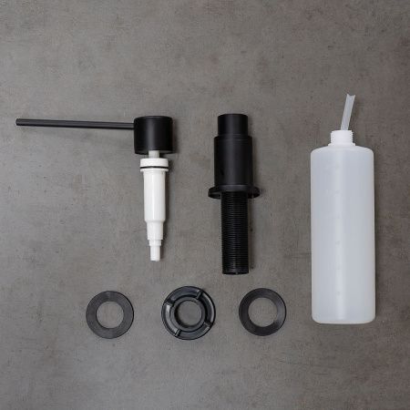 Дозатор кухонный LeMark Expert LM8203BL