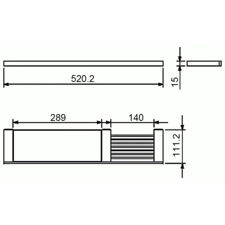 Полка Langberger VICO 31060C