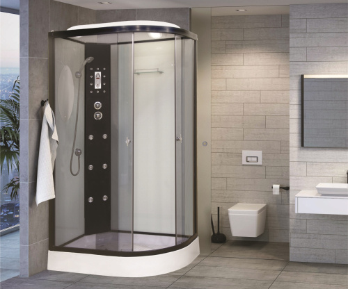 Душевая кабина Niagara Ultra 19030134L 120х80 асимметричная с крышей