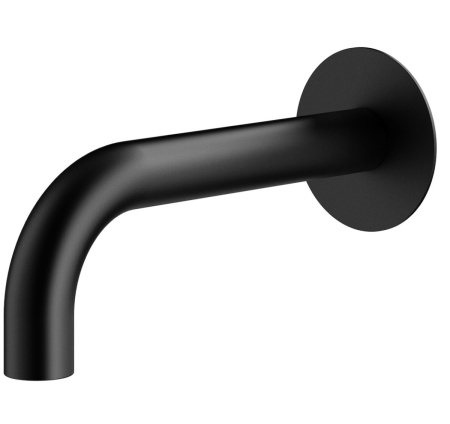 Излив для ванны Plumberia Selection Ixo SPT0060NO настенный черный матовый