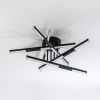 Светильник потолочный LED4U L5115-5 BK