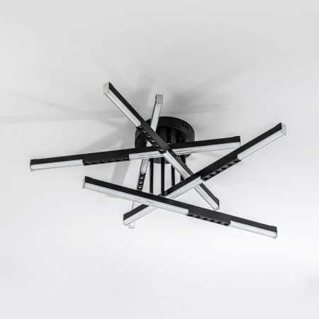 Светильник потолочный LED4U L5115-5 BK