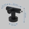 T-соединитель (1-IN, 2-OUT) IMEX Thin and Smart (Тхин анд Смарт) IL.0060.4008-BK