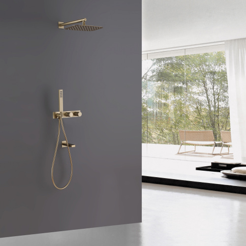 Душевая система ABBER AF8717G встраиваемая в стену - фото 2