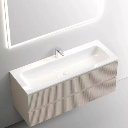 Тумба под раковину Sancos SNOB T SNT120CE 120х40 подвесная цвет бежевый
