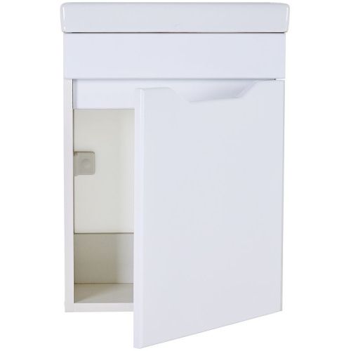 Тумба с раковиной Orange МИНИ Mini-40TUW+Ra 40х20 цвет белый - фото 2