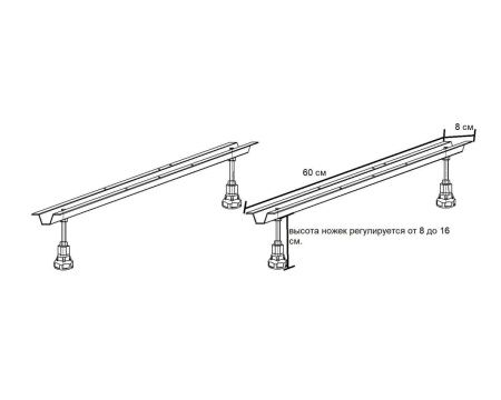 Ножки для ванны Aquatek KAR-0000047