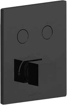 Смеситель для душа Paffoni Compact Box CPM518NO встраиваемый в стену черный