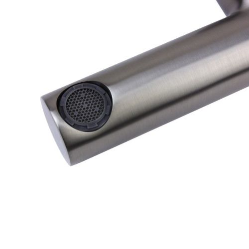 Смеситель для раковины Bronze de Luxe LIBERTY 301GG встраиваемый в стену графит - фото 5