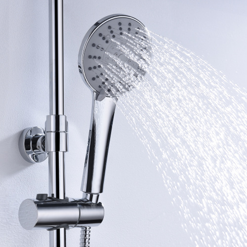 Душевая стойка WasserKRAFT  SK16601CH настенная цвет хром - фото 4