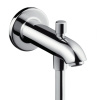 Излив для ванны и душа Hansgrohe Talis 13423000 настенный хром