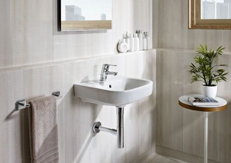 Раковина из сантехнического фарфора Roca Debba 732799600Y 50х40 подвесная цвет белый