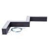 Линейный подвесной светильник Uniel ULO-K19A 28W/4000K/Z30-120 IP40 BLACK