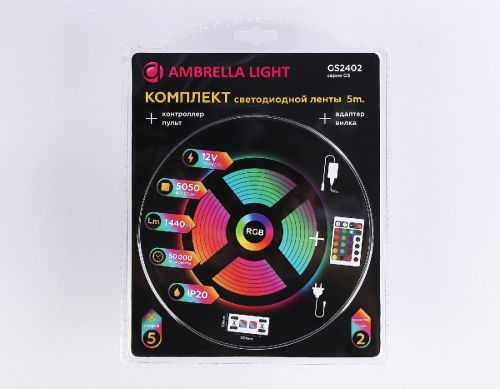 Светодиодная лента Ambrella Light LED Strip 12V (ЛЕД Стрип 12В) GS2402 - фото 5