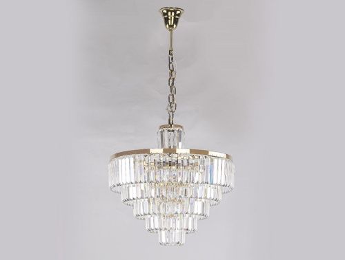 Люстра подвесная Newport 31100 31114/S gold - фото 3