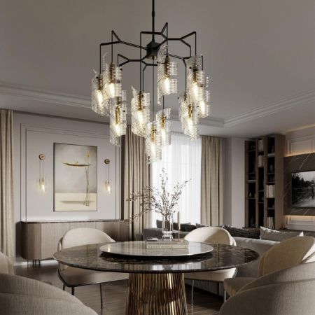 Люстра на штанге Odeon Light Fusilli (Фусилли) 5439/13