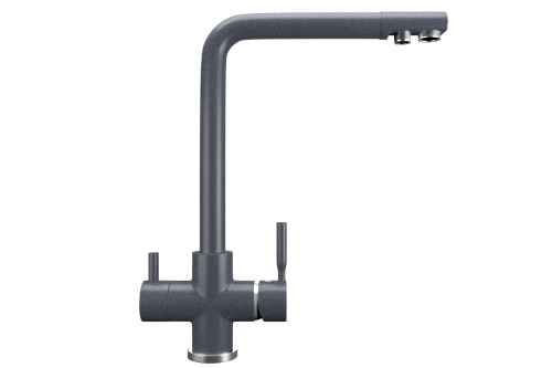 Смеситель для кухни Ulgran Classic U-016-343 на мойку черный