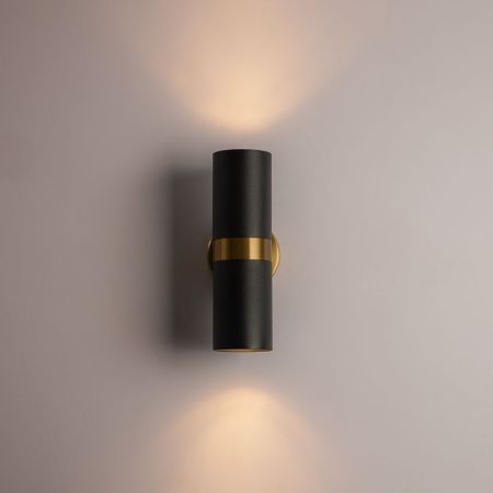 Светильник настенный Arte Lamp Ran (Ран) A3143AP-2BK