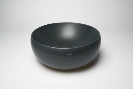 Раковина из сантехнического фарфора Galassia Dream 7333NEМТ 50х50 накладная цвет черный