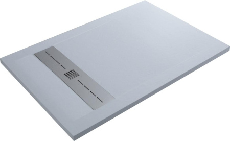 Душевой поддон Allen Brau Infinity 8.21001-21 90х90 искусственный камень белый без каркаса