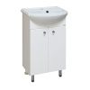 Тумба под раковину Runo Уют 00000000064 40х30 напольная цвет белый