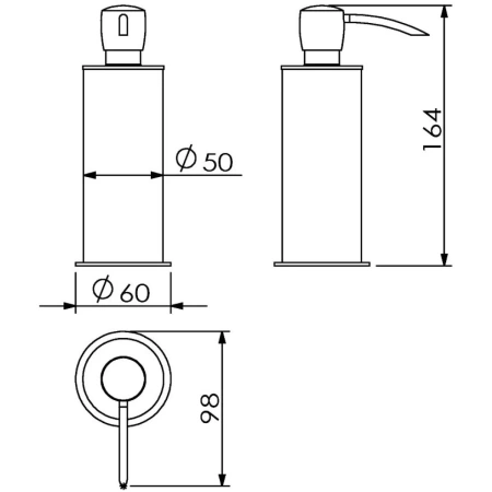 Дозатор для жидкого мыла Langberger Accessories 10770C