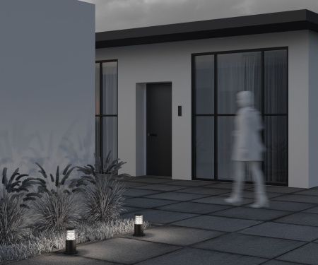 Уличный ландшафтный светодиодный светильник Maytoni Outdoor Bronx (Бронкс) O576FL-01B1