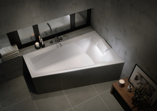 Ванна акриловая Riho STILL SMART L B102003005 170х110 пристенная асимметричная - фото 2