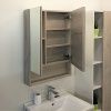 Зеркало-шкаф Comforty Парма 00004143488CF 60х80 подвесной цвет бежевый