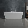 Ванна акриловая Vincea VBT-425-1700 170х80 пристенная прямоугольная