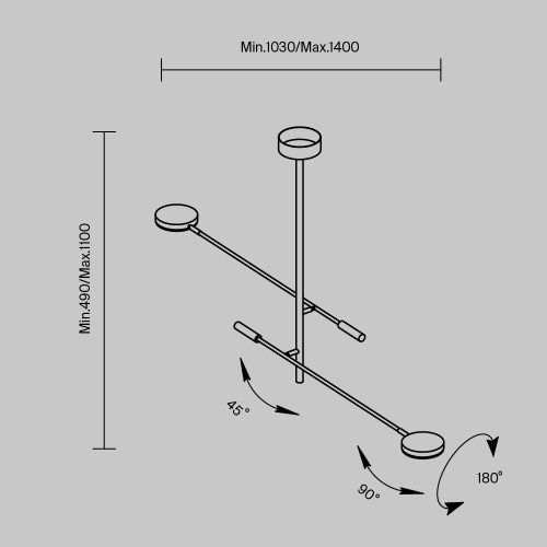 Светильник потолочный Maytoni Fad MOD070CL-L15W3K1 - фото 5