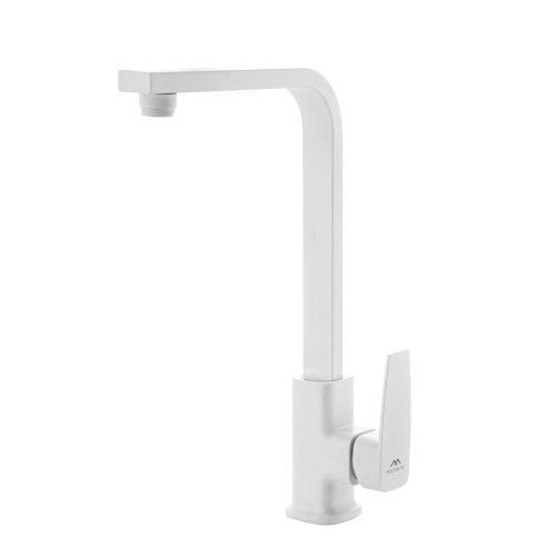 Смеситель для кухни Fashun A54010-8 на мойку белый - фото 2