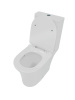 Унитаз напольный с бачком Teymi Ritta T40811 белый с сиденьем микролифт безободковый смыв торнадо
