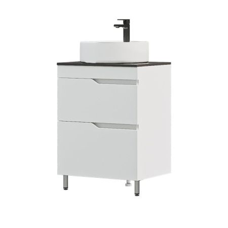 Тумба под раковину Corozo Теона SD-00001721 70х40 напольная цвет белый